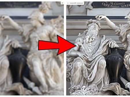 AI for restoring old photos