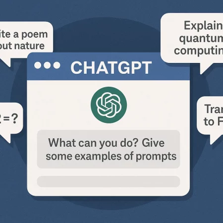 What Chat GPT Can Do with Prompt Examples