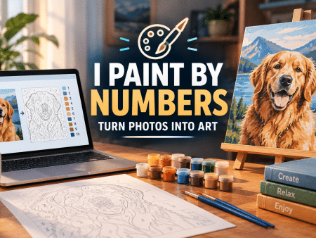 Turn your photo into a paint by numbers
