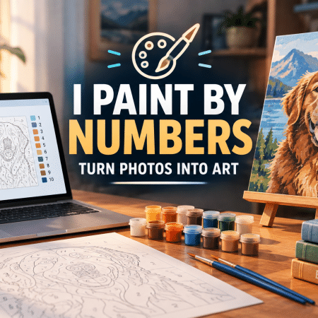 Turn your photo into a paint by numbers
