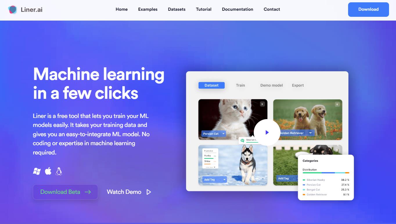 Liner AI: A No-Code ML Platform