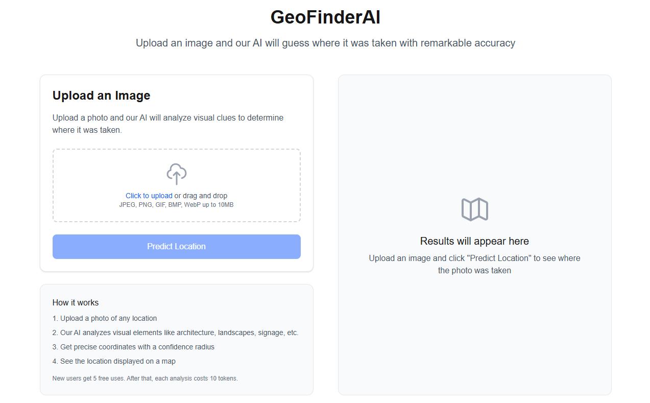 GeoFinderAI – AI Tool For Image Geolocation