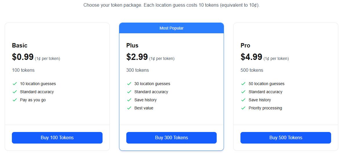 GeoFinderAI Pricing