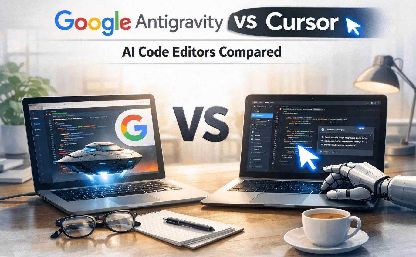 Google Antigravity vs Cursor: AI Code Editors Compared