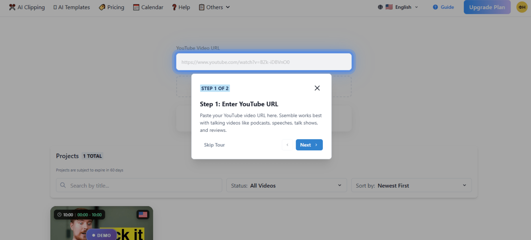 AI Title/Call to Action (CTA)