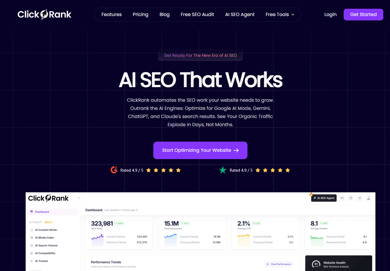 ClickRank.ai: Intelligent On-Page Optimization