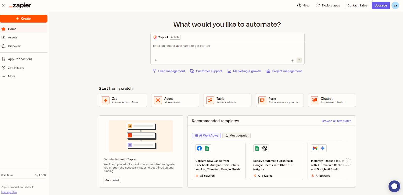 Zapier: No Code Automation