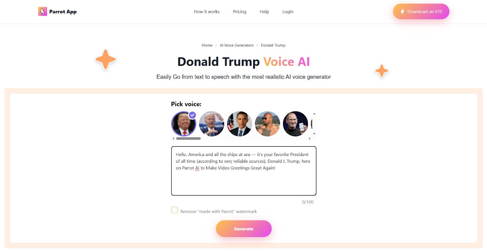 Parrot AI: Most Suitable for Meme Generation and Viral Content
