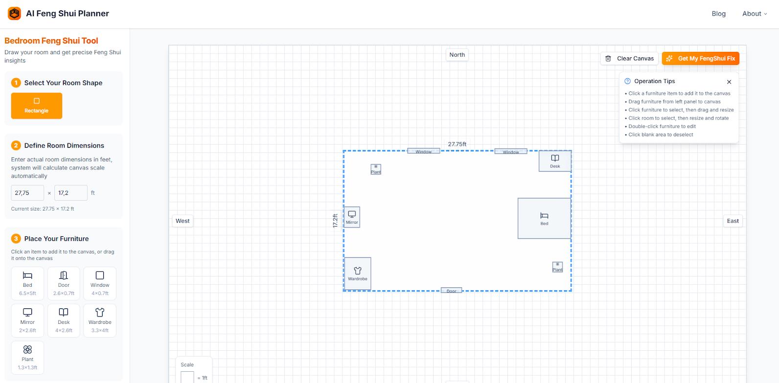 AI Feng Shui Planner