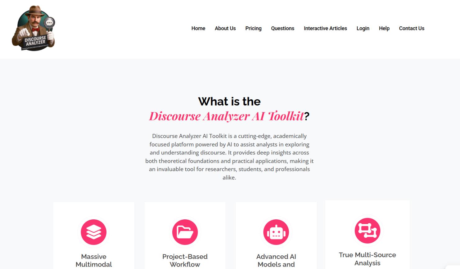 Discourse Analyzer AI Toolkit