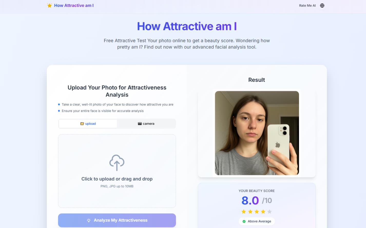 HowAttractiveAmI.app