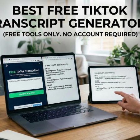 Best Free TikTok Transcript Generators