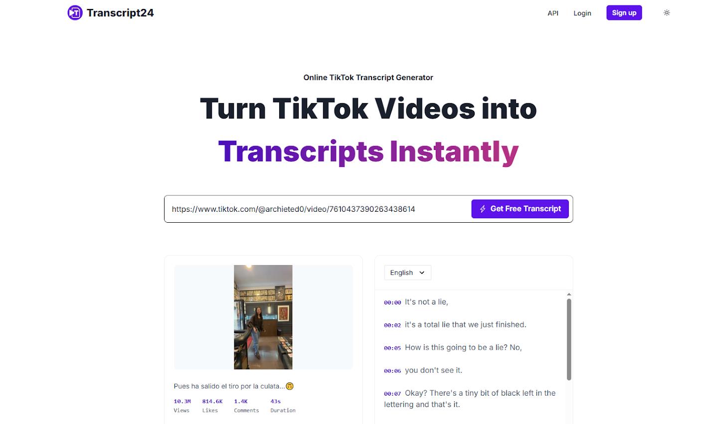 Transcript24