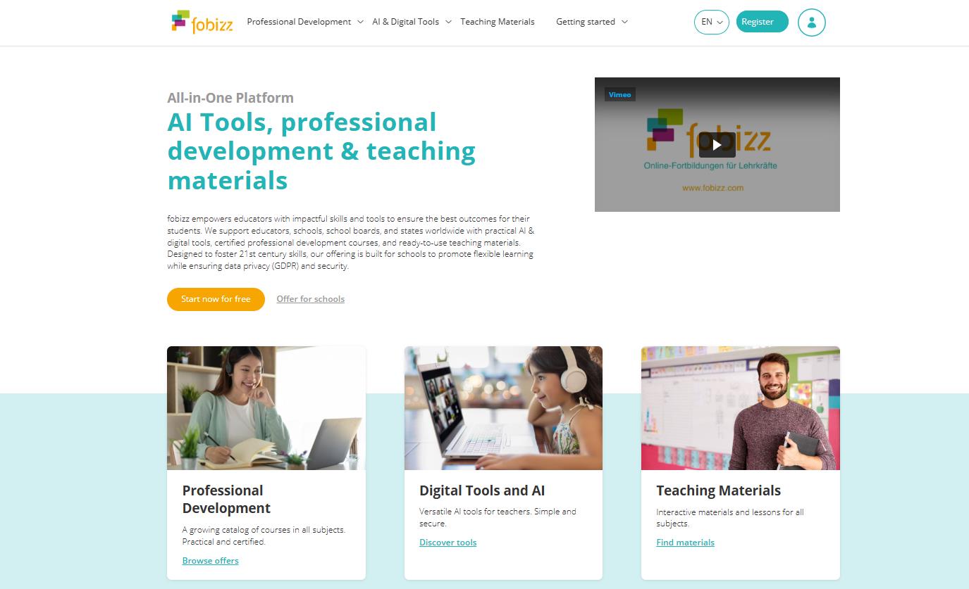 Fobizz AI: Assistant For Educators