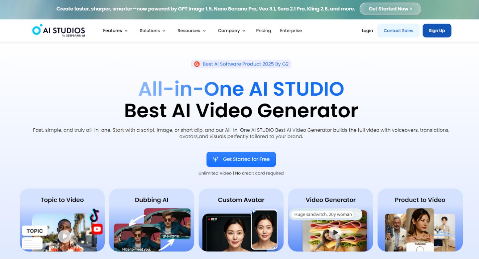 AI Studios by DeepBrain AI