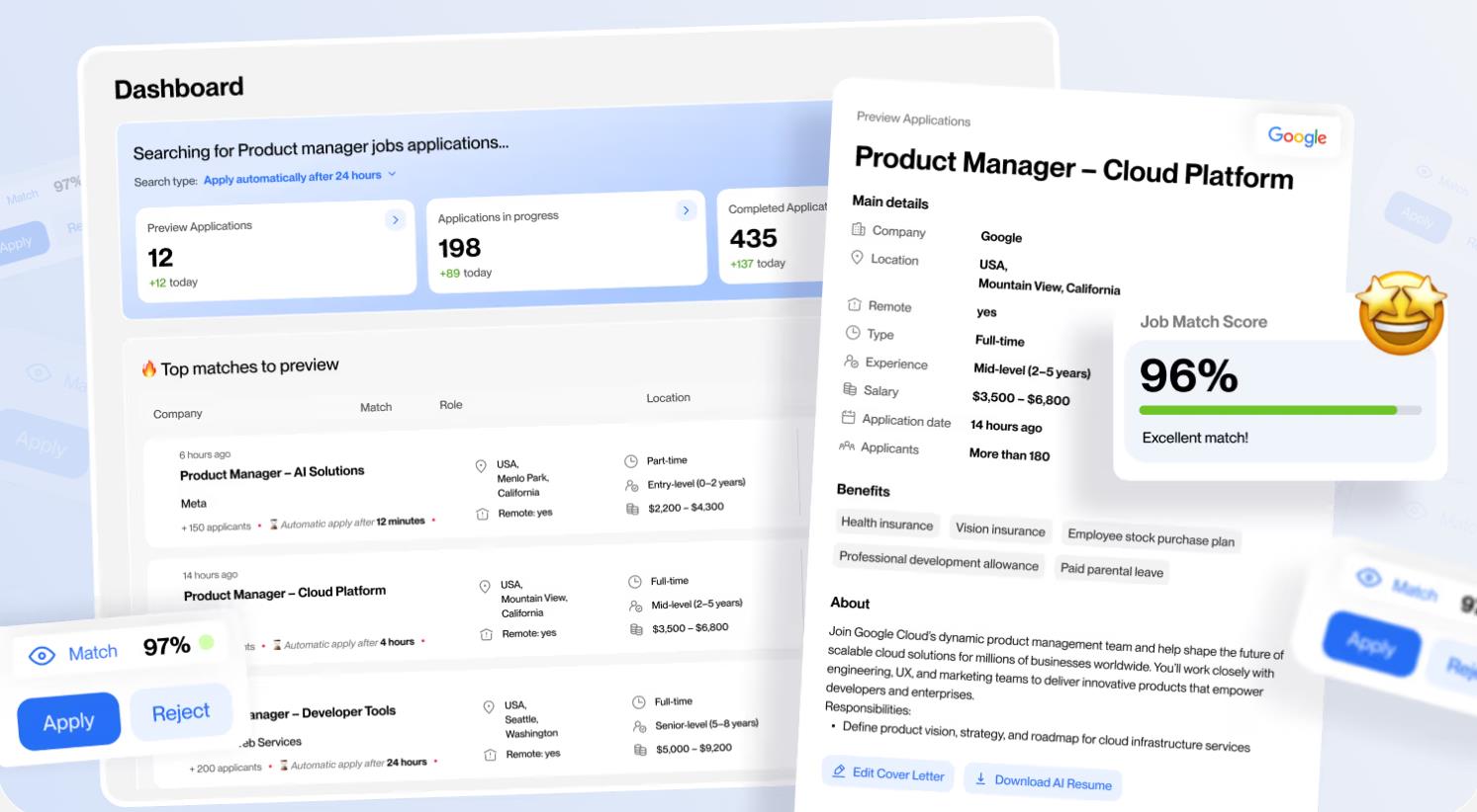User feedback and ratings