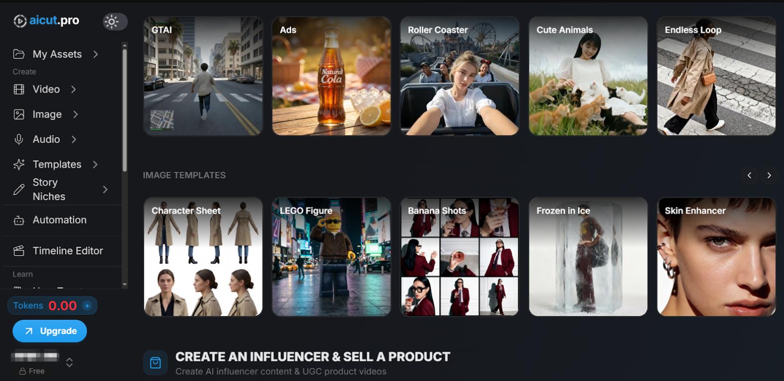 AICut Pro: AI Faceless Video Generator & Automator