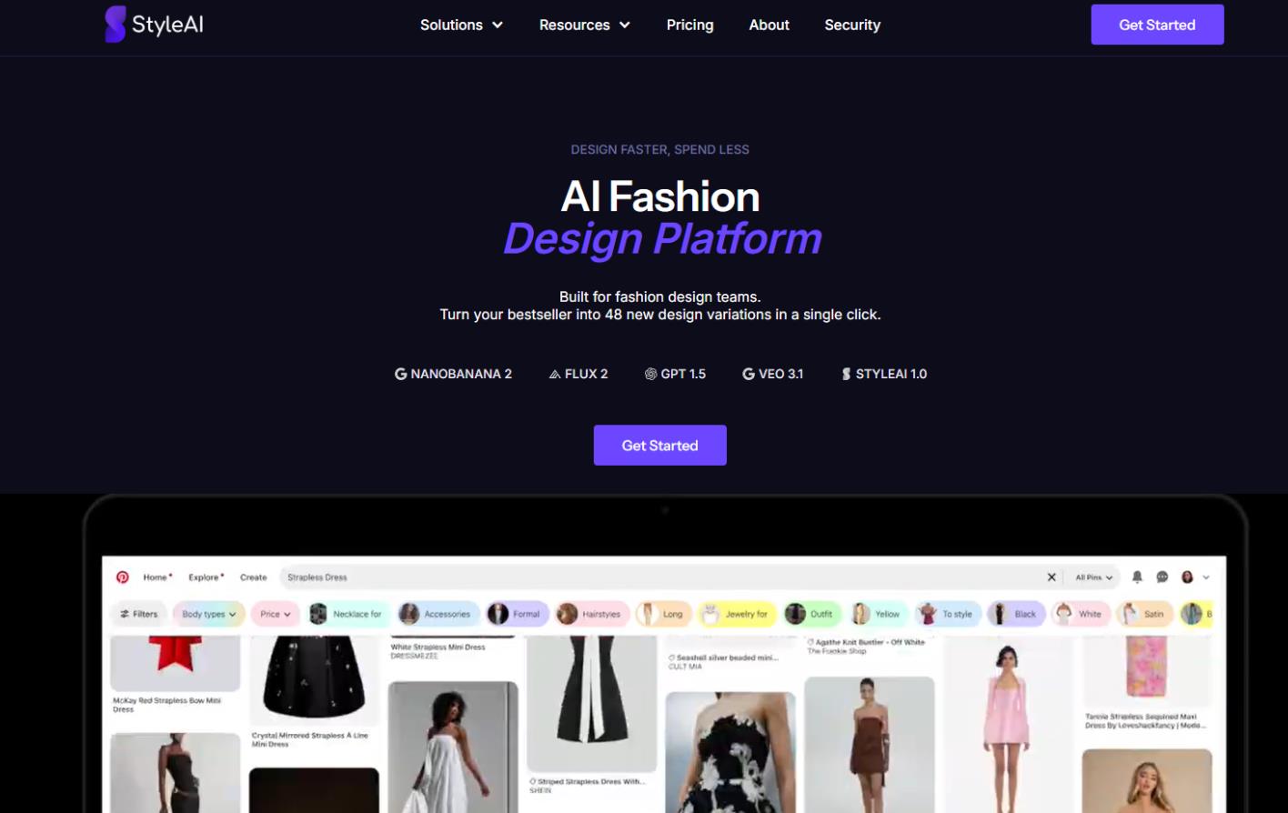 StyleAI: AI Fashion Design & Pre-Sampling Tool