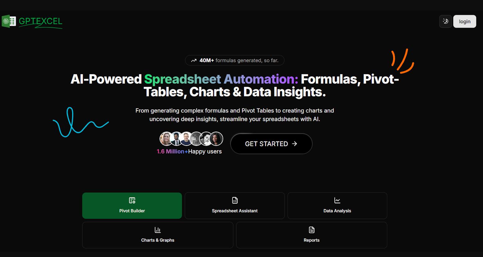 GPTExcel AI Tool: Smart Spreadsheet Assistant