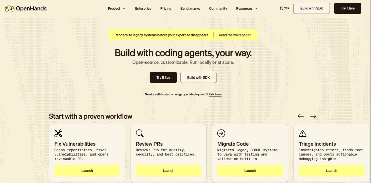 OpenHands — Open-Source AI Engineer for Software Development