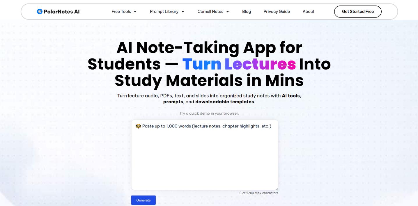Polar Notes AI