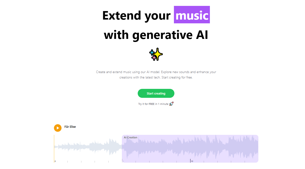 ExtendMusic AI: Track Enhancer & Extender