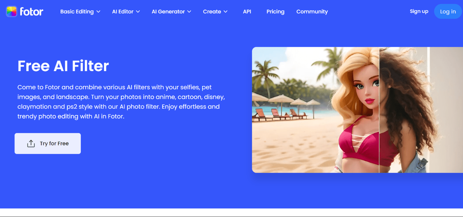 Fotor AI Barbie Selfie / Box Generator