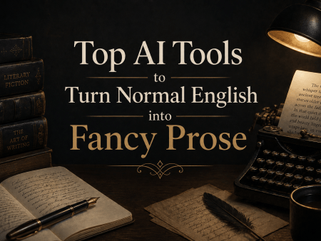 Top AI Tools to Turn English into Fancy Prose