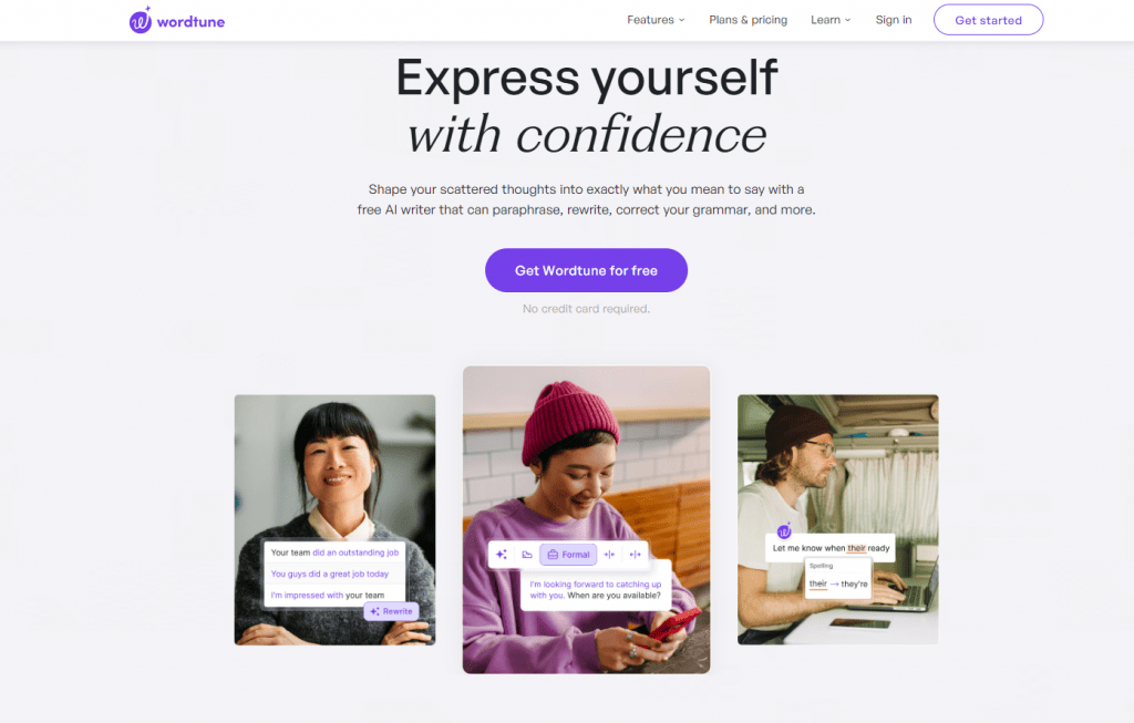 Sudowrite homepage interface with the headline 'Try the AI writing tool with unparalleled story smarts' and testimonials from bestselling authors.