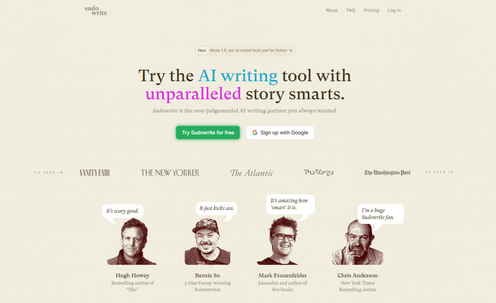 Claude by Anthropic homepage displaying the headline 'Meet your thinking partner' with a minimalist prompt input field and abstract line art.