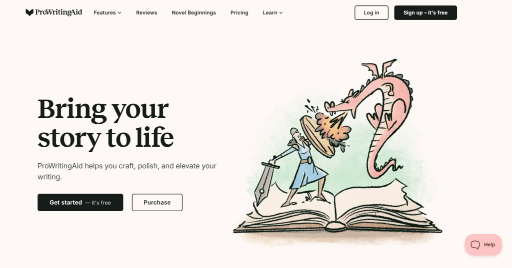 Grammarly homepage banner featuring the headline 'Transforming how the world communicates through AI' and a green abstract graphic showing app integration cards.