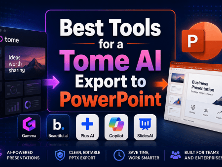 Tome AI Export to PowerPoint