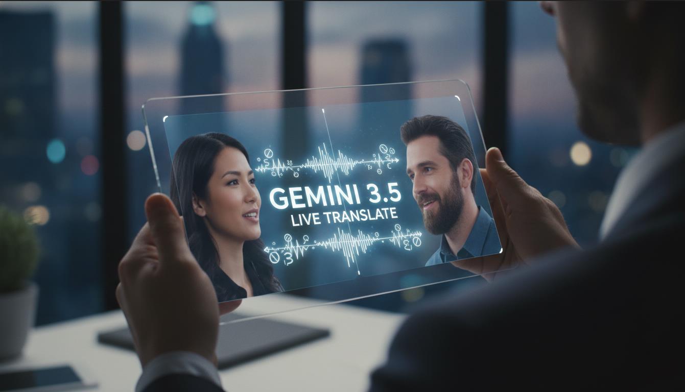 Gemini 3.5 Live Translate