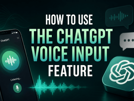 How to Use the ChatGPT Voice Input Feature
