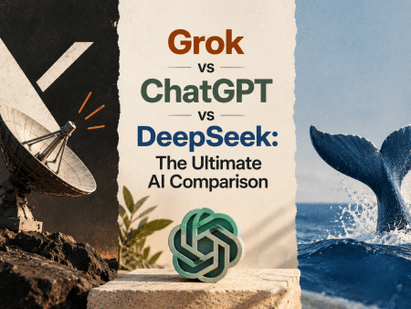 Comparison of Grok 4 with ChatGPT and DeepSeek