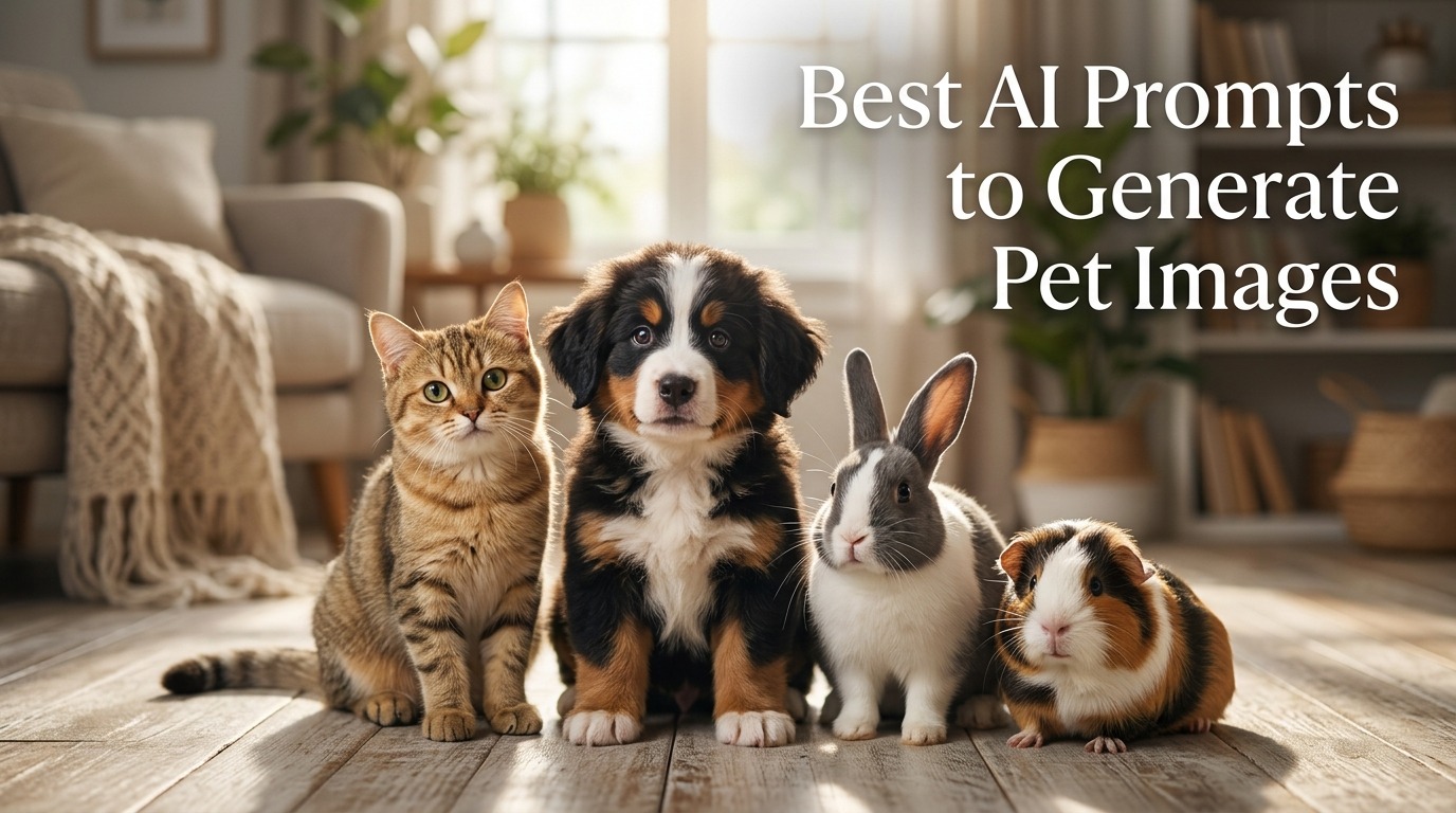 AI Prompts to Generate Pet Images