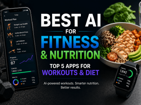 Best AI for Fitness and Nutrition: Top 5 Apps for Workouts and Diet