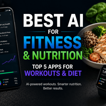 Best AI for Fitness and Nutrition: Top 5 Apps for Workouts and Diet