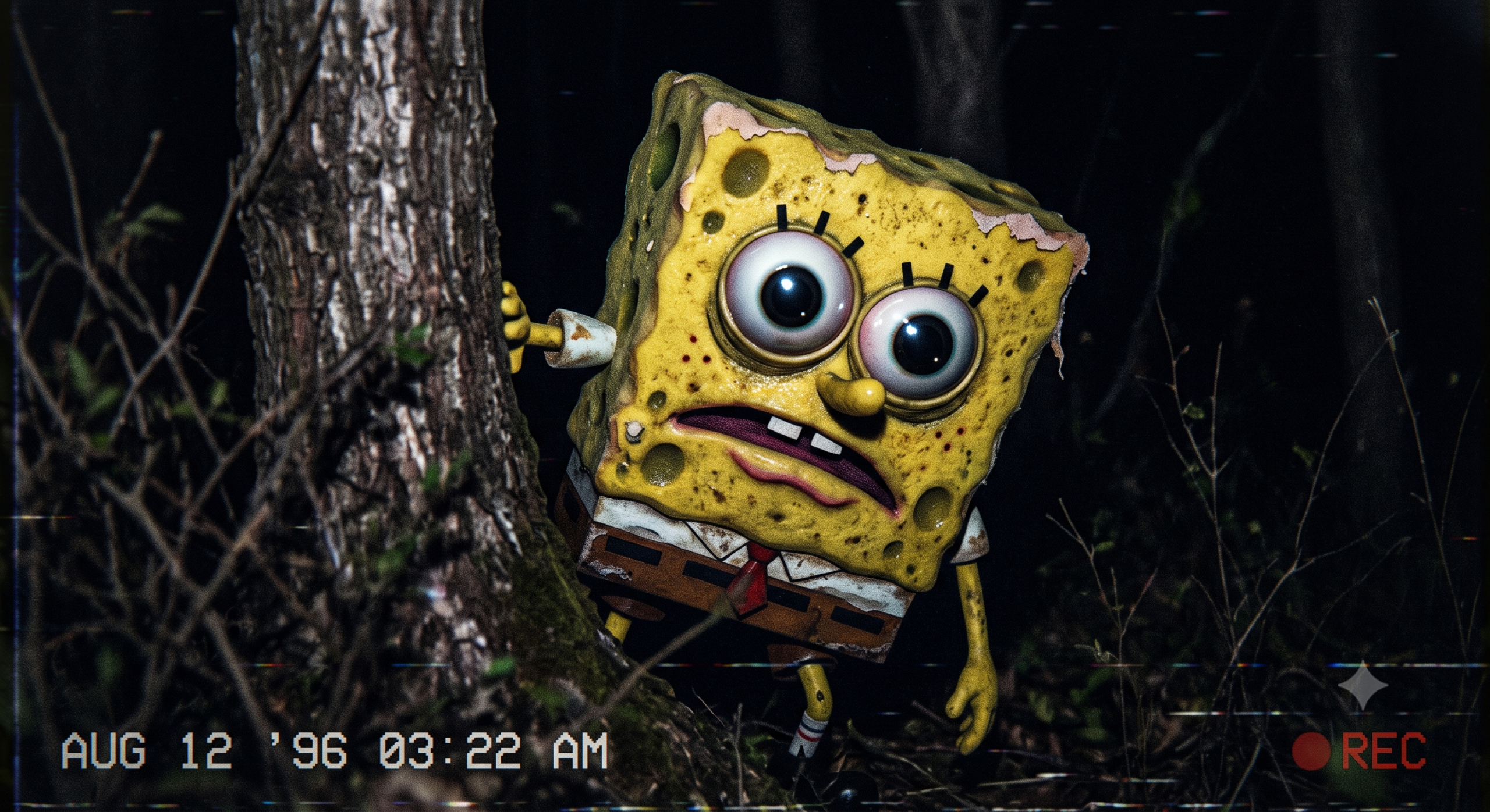 Cursed and Creepy SpongeBob Images