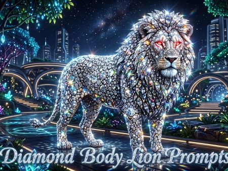 Diamond Body Lion Prompts