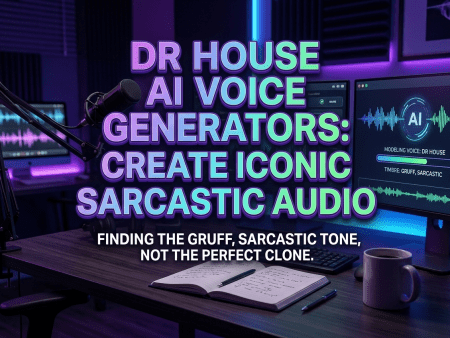 Dr. House AI Voice Generators: Create Iconic Sarcastic Audio 