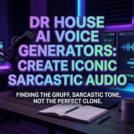 Dr. House AI Voice Generators: Create Iconic Sarcastic Audio 