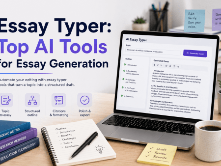Best AI Essay Typers & Writing Generators