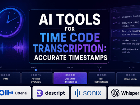 AI Tools for Time Code Transcription: Accurate Timestamps