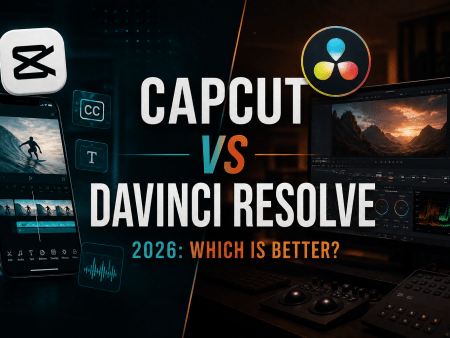 CapCut vs DaVinci Resolve 2026: Which Video Editor is Better?
