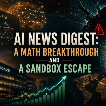 AI News Digest: A Math Breakthrough and a Sandbox Escape