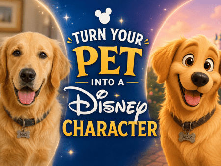 Turn Your Pet Into a Disney Character: App, Filter, Prompt, or Canvas
