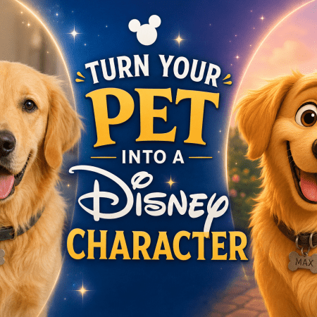 Turn Your Pet Into a Disney Character: App, Filter, Prompt, or Canvas