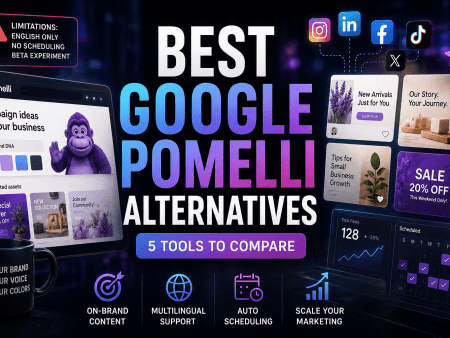 Best Google Pomelli Alternatives: 5 Tools to Compare
