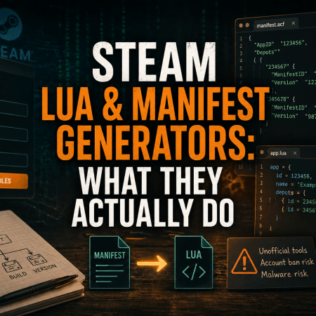 Steam Lua & Manifest Generators: What They Actually Do 